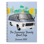 RV Journal Family Road Trip Vacation Notes Plans Notitieboek (Voorkant)
