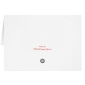 RV Kerstmis en feestdag met 5e wiel (Achterkant Horizontaal)