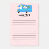 RV-kruidenierswinkel met de Retro-mas-camper RV-kr Post-it® Notes (Voorkant)