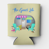 RV Life Silver Travel Trailer op maat Blikjeskoeler (Voorkant)