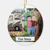 RV Lovers Keramisch Ornament (Links)