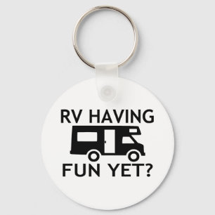 RV met een mooie maar grappige woordspeling Sleutelhanger