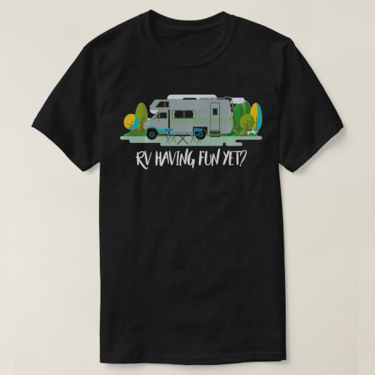 RV met vuurvaste, maar klasse C RV T-shirt (Design voorkant)