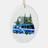 RV Motor Home Camping Keramisch Ornament (Rechts)
