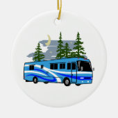 RV Motor Home Camping Keramisch Ornament (Voorkant)