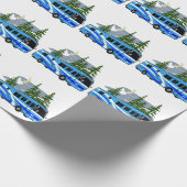 RV Motorhome Cadeaupapier (Hoek)