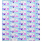  RV Motorhome Camper Trailer Douchegordijn (Voorkant)