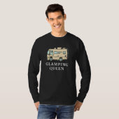 RV Motorhome GLAMPING QUEEN T-shirt (Voorkant volledig)