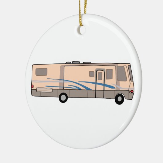 RV Motorhome Keramisch Ornament (Links)
