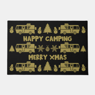 RV Motorhome Kerstdecoratie Deurmat