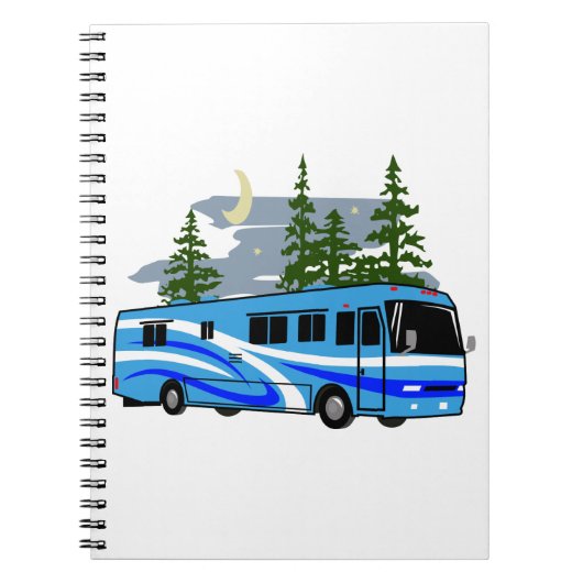 RV Motorhome Notitieboek (Voorkant)