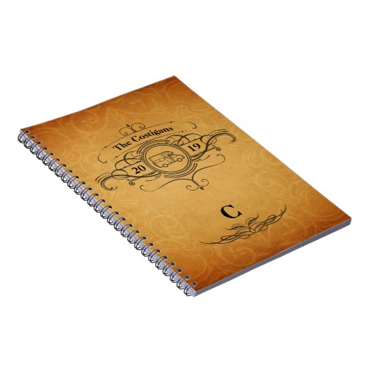 RV Motorhome-reisblad met  stijl Notitieboek (Rechterzijde)