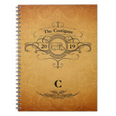 RV Motorhome-reisblad met  stijl Notitieboek (Voorkant)