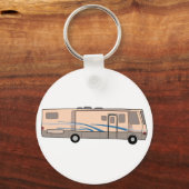 RV Motorhome Sleutelhanger (Voorkant)
