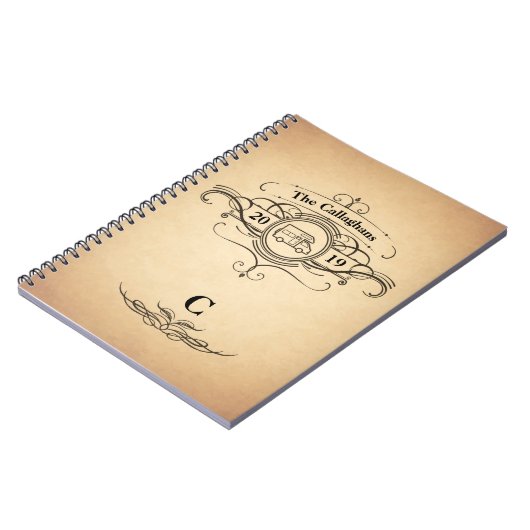  RV Motorhome Travel Journal Notitieboek (Linkerzijde)