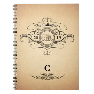  RV Motorhome Travel Journal Notitieboek