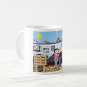 RV-overs, vijfde wiel Koffiemok (Voorkant links)