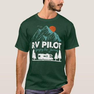 RV-piloot die de reis verzorgt T-shirt