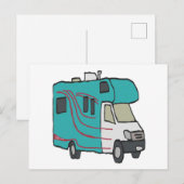 RV recreatief voertuig Briefkaart (Voorkant / Achterkant)
