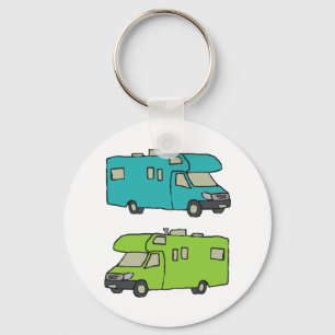RV recreatief voertuig Sleutelhanger