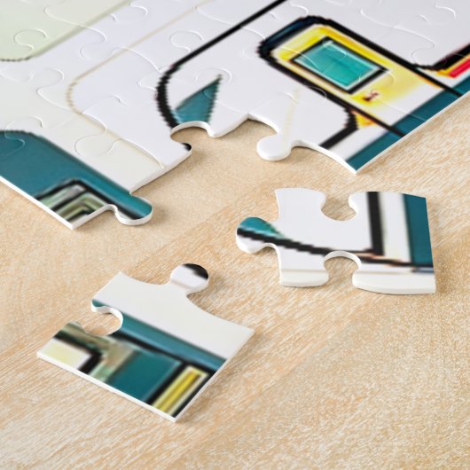 RV-reizen Legpuzzel (Zijkant)