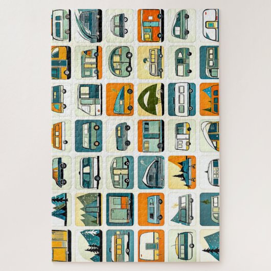 RV-reizen Legpuzzel (Verticaal)