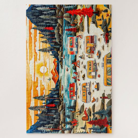 RV-reizen Legpuzzel (Verticaal)