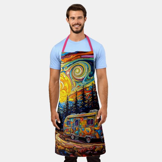 RV-reizen Schort (Gedragen)