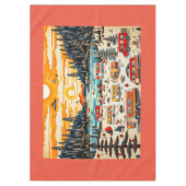 RV-reizen Tafelkleed (Voorkant)