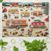 RV-reizen Theedoek (Gevouwen)