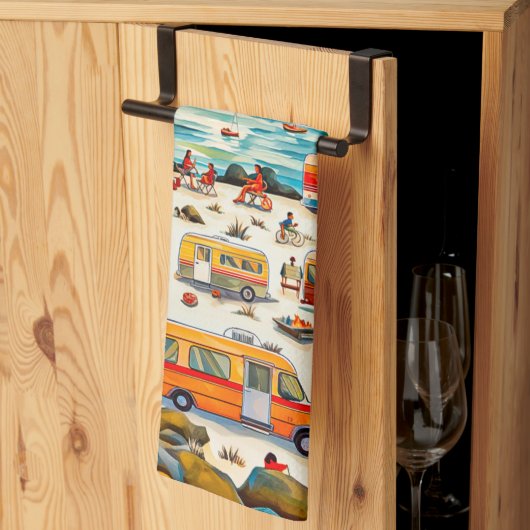 RV-reizen Theedoek (Derde Gevouwen)