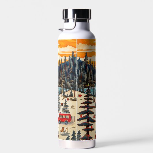 RV-reizen Waterfles (Rechts)