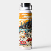 RV-reizen Waterfles (Achterkant)