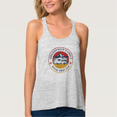 RV Road Trip mam Matching Family Vacking Camping Tanktop (Voorkant)
