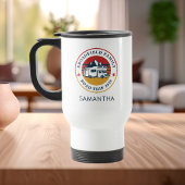 RV Road Trip Matching Family Persoonlijke Keepasje Reisbeker