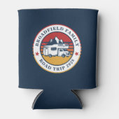 RV Road Trip Matching Family Vacation Keepslag Blikjeskoeler (Voorkant)