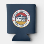 RV Road Trip Matching Family Vacation Keepslag Blikjeskoeler (Achterkant)