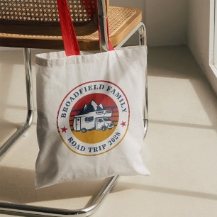 RV Road Trip Reunion Matching Keepomwille Tote Bag