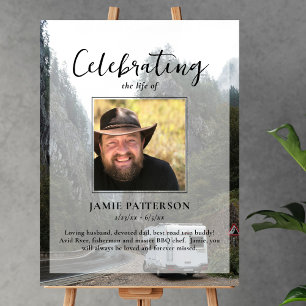 RV RVer Camper Viering van het Leven, Funeral Foto Poster