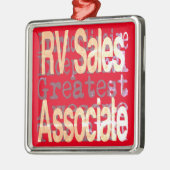 RV Sales Associate Extraordinaire Metalen Ornament (Links)