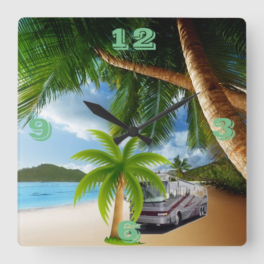 RV TIJD Tic Toc wandklokken (Voorkant)