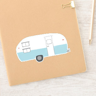 RV-trailer Camper Cute Drawing Art Sticker