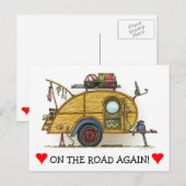 RV  trappendienst met trappendienst Briefkaart (Voorkant / Achterkant)