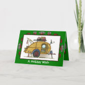 RV  trappendienst met trappendienst Feestdagen Kaart (Voorkant)