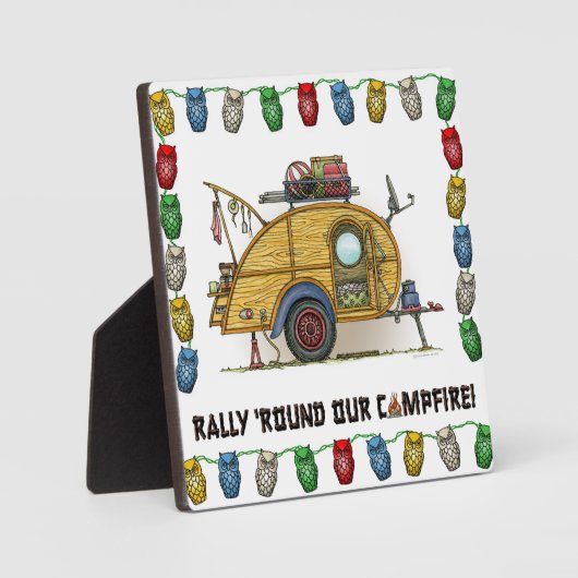 RV trappendienst met trappendienst Fotoplaat (Voorkant)