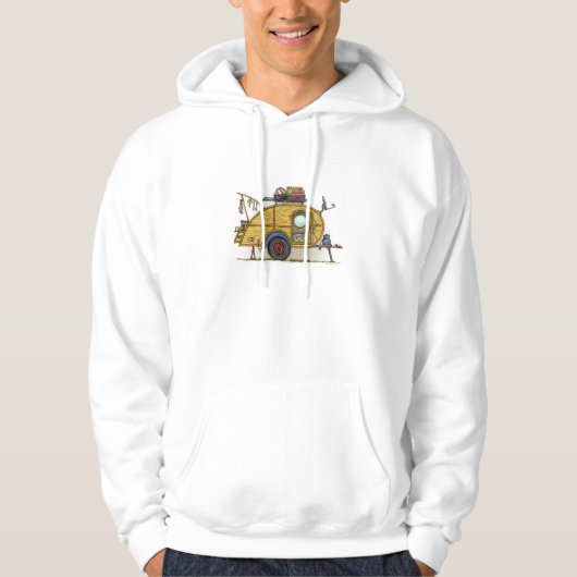 RV  trappendienst met trappendienst Hoodie (Voorkant)