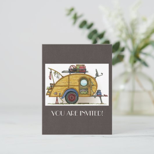 RV trappendienst met trappendienst Kaart (Staand voorkant)