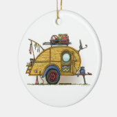 RV  trappendienst met trappendienst Keramisch Ornament (Links)