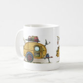 RV  trappendienst met trappendienst Koffiemok (Voorkant links)