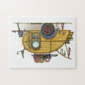 RV  trappendienst met trappendienst Legpuzzel (Horizontaal)